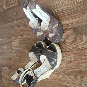 2 Jimmy Choo Wedge Heels (2 Pairs)